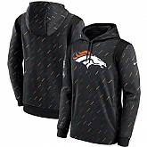 Men's Denver Broncos Nike Charcoal 2021 NFL Crucial Catch Therma Pullover Hoodie,baseball caps,new era cap wholesale,wholesale hats